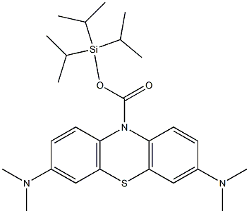  TRIISOPROPYLSILYL3,7-BIS(DIMETHYLAMINO)PHENOTHIAZINE-10-CARBOXYLATE