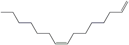 (Z)-1,8-PENTADECADIENE Struktur