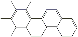 TETRAMETHYLCHRYSENE 化学構造式
