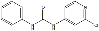 N-(CHLORO-4-PYRIDINYL)-N'-PHENYLUREA,,结构式