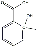 2-METHYL-2-HYDROXYBENZOICACID 结构式