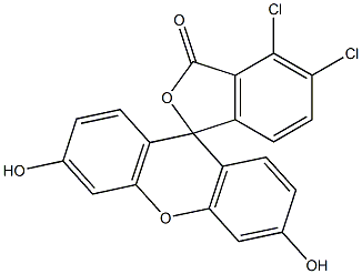 FLUORESCIEN,4,5-DICHLORO- Structure