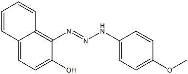 ANISIDINE-AZO-BETA-NAPHTHOL 结构式