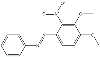 DIMETHOXYNITROAZOBENZENE 结构式