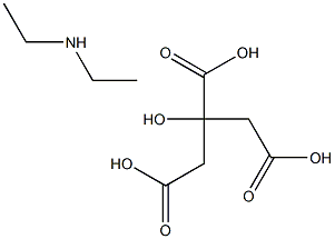DIETHYLAMINECITRATE,,结构式