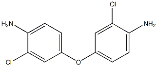 3,3'-DICHLORO-4,4'-DIAMINODIPHENYLETHER Struktur
