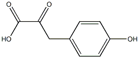 PARA-HYDROXYPHENYLPYRUVICACID,,结构式