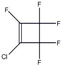 1-CHLOROPENTAFLUOROCYCLOBUTENE Structure