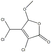 3-CHLORO-4-(DICHLOROMETHYL)-5-METHOXY-2(5H)-FURANONE