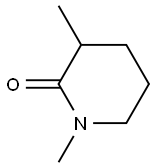 1,3-DIMETHYL-2-PIPERIDINONE 化学構造式