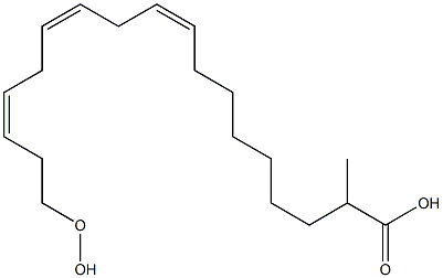 METHYLHYDROPEROXYLINOLENATE 结构式