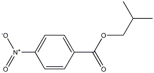 ISOBUTYL-PARA-NITROBENZOATE Structure