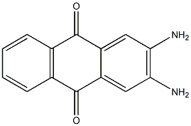 ANTHRAQUINONE,2,3-DIAMINO-,,结构式