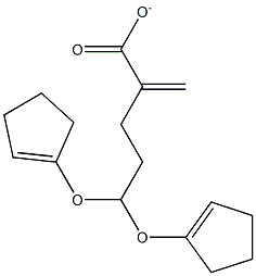 DICYCLOPENTENEOXYETHYLMETHACRYLATE,,结构式