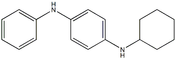 N-CYCLOHEXYL-N'-PHENYL-PARA-PHENYLENEDIAMINE Struktur