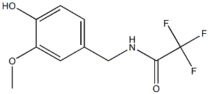 N-VANILLYLTRIFLUOROACETAMIDE 结构式