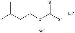 SODIUMISOPENTYLXANTHATE Structure