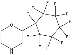PERFLUOROCYCLOHEXYLMORPHOLINE Structure