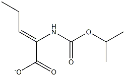2-(((1-METHYLETHOXY)CARBONYL)AMINO)ETHYLACRYLATE 化学構造式
