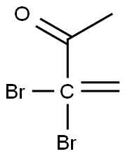 METHYL1,1-DIBROMOVINYLKETONE 结构式