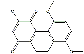  3,5,8-TRIMETHOXY-1,4-PHENANTHRENEQUINONE