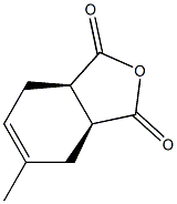 CIS-4-METHYLCYCLOHEX-4-ENE-1,2-DICARBOXYLICANHYDRIDE Struktur