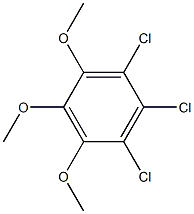 TRIMETHOXYTRICHLOROBENZENE Structure