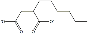 N-HEXYLSUCCINATE 结构式