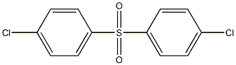 PARA,PARA'-DICHLORODIPHENYLSULFONE Structure