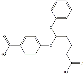 4,4'-DICARBOXYDIPHENOXYBUTANE Struktur