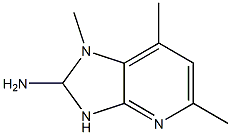 2-AMINO-3H-1,5,7-TRIMETHYLIMIDAZO(4,5-B)PYRIDINE Structure