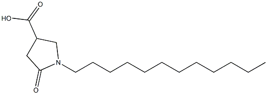 1-LAURYL-4-CARBOXY-2-PYRROLIDONE,,结构式