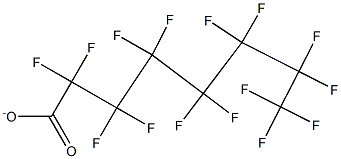 PERFLUOROCTANOATE Structure