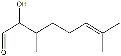 L-HYDROXYCITRONELLAL Struktur