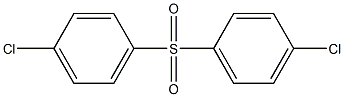 4,4'-DICHLORO-1,1'-SULFONYLDIBENZENE Structure