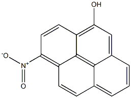 4-MONOHYDROXY-1-NITROPYRENE 结构式
