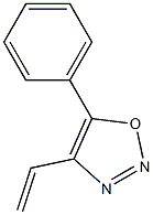 PHENYLVINYLOXADIAZOLE 化学構造式