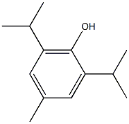 PHENOL,2,6-DIISOPROPYL-4-METHYL- 结构式