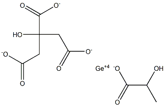 GERMANIUMLACTATECITRATE 结构式