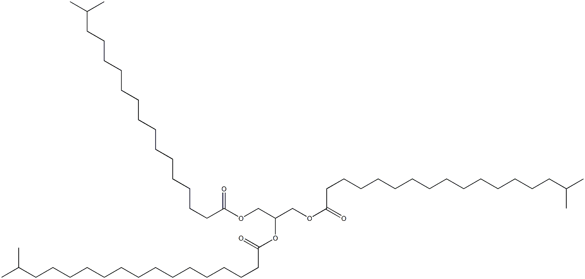 GLYCEROLTRI-ISOSTEARATE 结构式