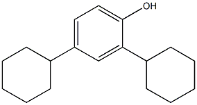 2,4-DICYCLOHEXYLPHENOL 结构式