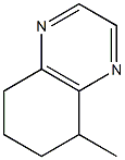 5-METHYL-5,6,7,8-TETRAHYDROQUINOXALINE 结构式