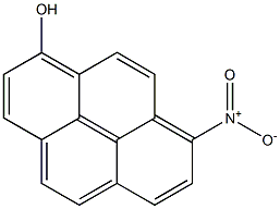 8-MONOHYDROXY-1-NITROPYRENE,,结构式