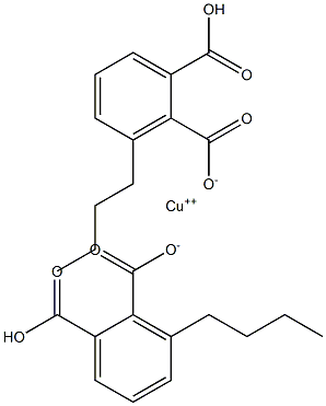 COPPERBUTYLPHTHALATE Structure