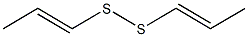 DI(1-PROPENYL)DISULPHIDE Structure