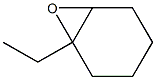 ETHYLCYCLOHEXENEOXIDE 化学構造式