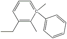 1-PHENYL-1-ORTHO-XYLYL-ETHANE 化学構造式