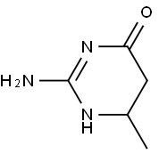 2-AMINO-6-METHYL-5,6-DIHYDROPYRIMIDIN-4-ONE Structure