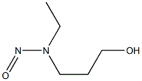 PROPANOL,3-(ETHYLNITROSOAMINO)- 结构式