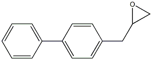 PARA-BIPHENYLPROPYLENEOXIDE 结构式